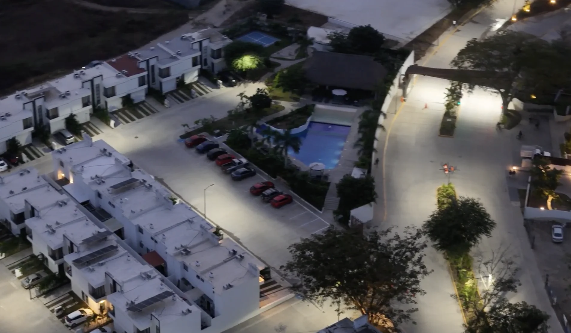 Fachada principal Aldea Hortus