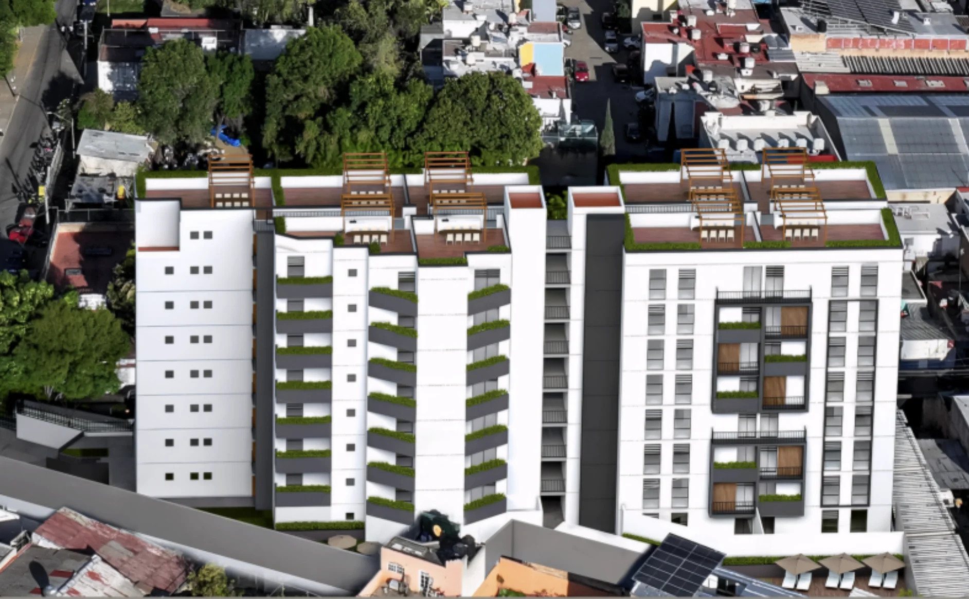 Fachada nocturna Ridenza 61